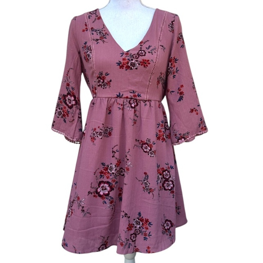NWT Lily Rose floral Cottagecore dress S